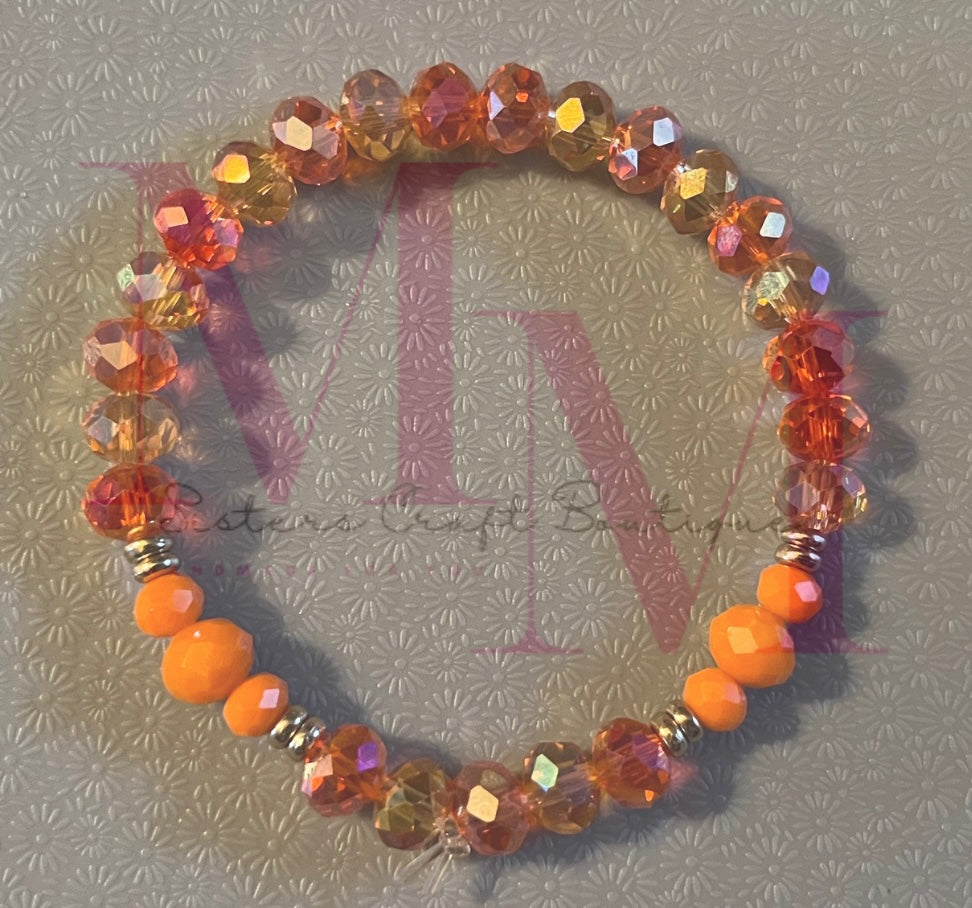 Crystal orange Bracelet