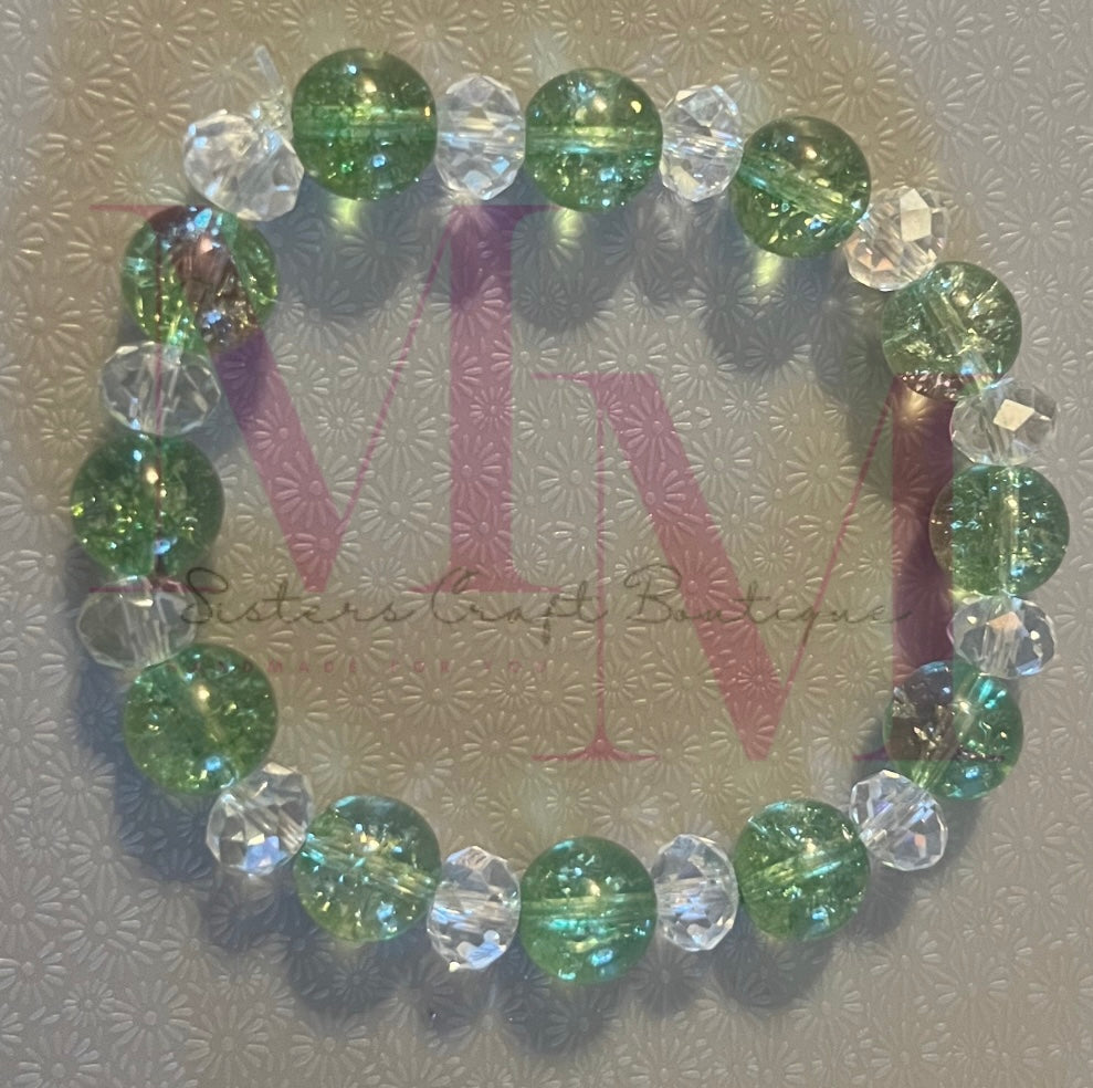 Clear green Bracelet