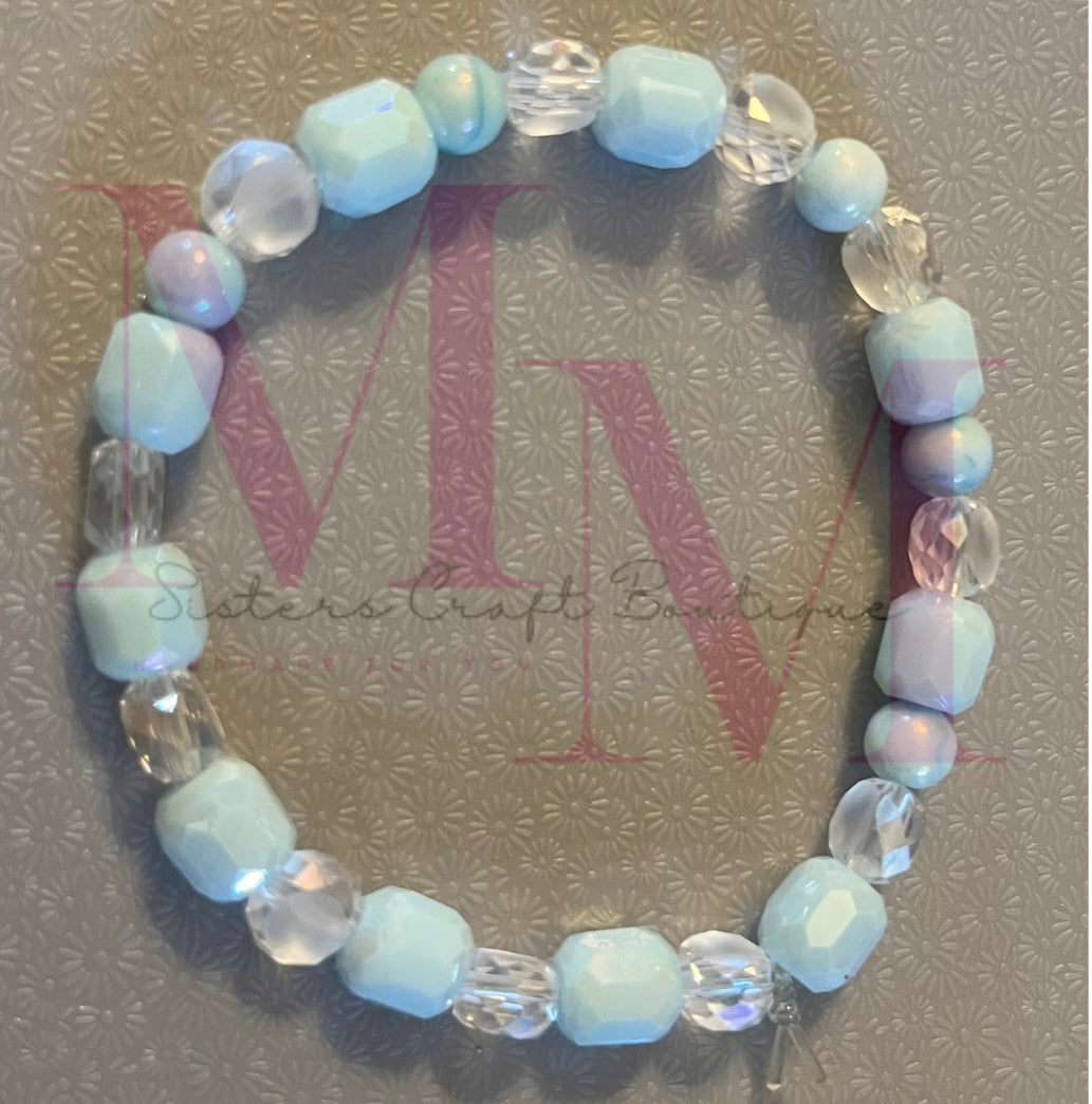 Sky blue bracelet